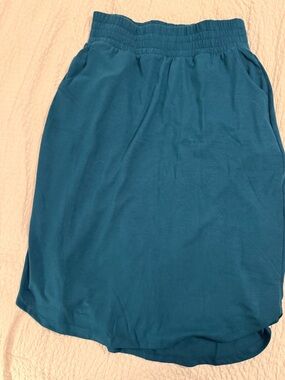 Teal Zenana skirt